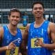 Dudu/Isac, dupla brasileira classificada no Mundial Sub-21 (Reprodução/Instagram/@isac_adolfo)