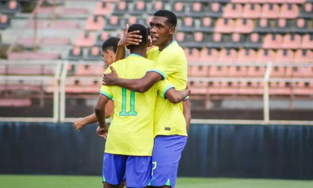 Brasil vence Estados Unidos por 3 a 0 em preparação para a Copa do Mundo Sub-17 (Foto: Renan Camargo/CBF)