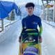 Cauê Gonçalves, estrela brasileira no skeleton e classificado para os Jogos Olímpicos de Inverno da Juventude de Gangwon-2024 (Reprodução/Instagram/@caue_miota)