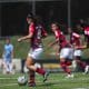 Jogadoras do Flamengo em ação no Brasileiro Feminino Sub-17 (Alessandra Torres/CBF)