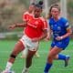 Partida entre Internacional e São José, válida pelo Brasileiro Feminino Sub-17 (Reprodução/X/@GuriasColoradas)