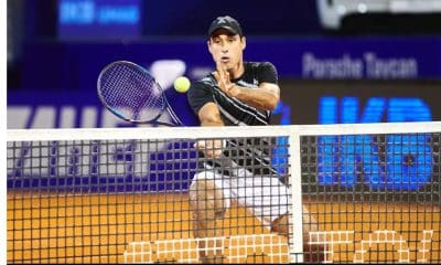 Brasileiro Fernando Romboli, um dos representantes do país no Challenger de Brasília (Reprodução/Instagram/@brasilnotenis)