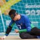 Seleção brasileira de goalball masculino no jogo contra o Chile pelos Jogos Parapan-Americanos (Ana Patrícia/CPB)