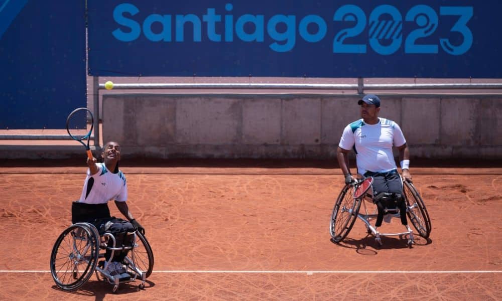 Leandro Pena e Ymanitu Silva, destaques do Brasil no Parapan de Santiago (Douglas Magno/CPB)