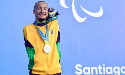 Samuel de Oliveira, destaque brasileiro na natação no Parapan de Santiago-2023 (Marcello Zambrana/CPB)
