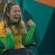 Andreza de Oliveira, uma das representantes do Brasil na bocha em Santiago-2023 (Washington Alves/CPB)