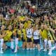 Equipe do Fenerbahçe, invicta na fase de grupos da Champions League (Reprodução/X/@FBvoleybol)