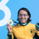 Douglas Matera com medalha do Parapan de Santiago-2023
