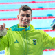 Guilherme Costa com medalha do Pan de Santiago-2023