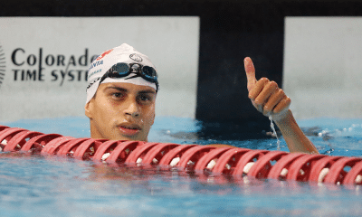 Guilherme Costa no Troféu José Finkel natação. Ele já encerrou sua participação no Mundial de Doha Seletiva olímpica