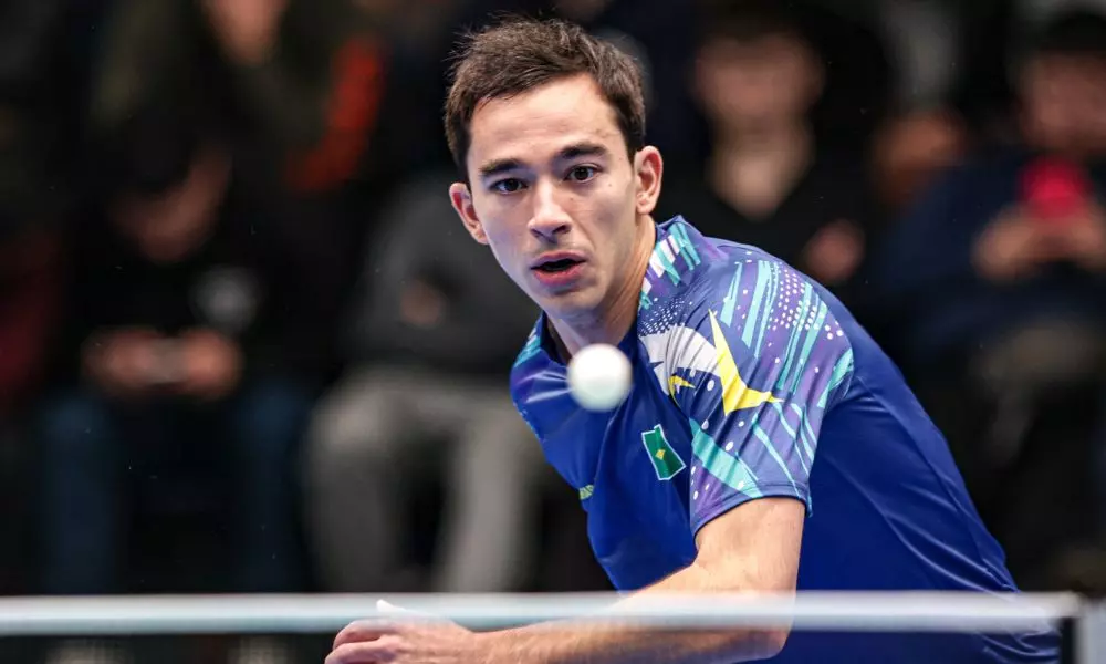 Hugo Calderano vai disputar a final dos Jogos Pan-Americanos de Santiago-2023 contra o cubano Andy Garcia