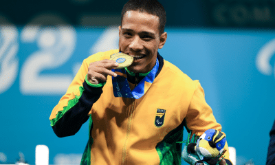 Lucas dos Santos leva o ouro no halterofilismo nos Jogos Parapan-Americanos Santiago-2023