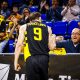 Marcelinho Huertas vibra em partida do Lenovo Tenerife pela Champions League de Basquete