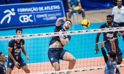 Minas e Suzano em ação na Superliga de vôlei masculino