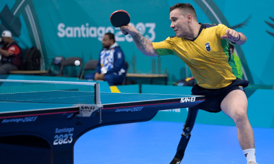 Paulo Salmin em ação no Parapan de Santiago-2023 (Douglas Magno/CPB)