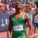 Samuel Oliveira vibra quebra de recorde mundial nos 400m T20 durante o Parapan de Santiago-2023