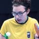 Sophia Kelmer no tênis de mesa dos jogos pan-americanos de santiago 2023