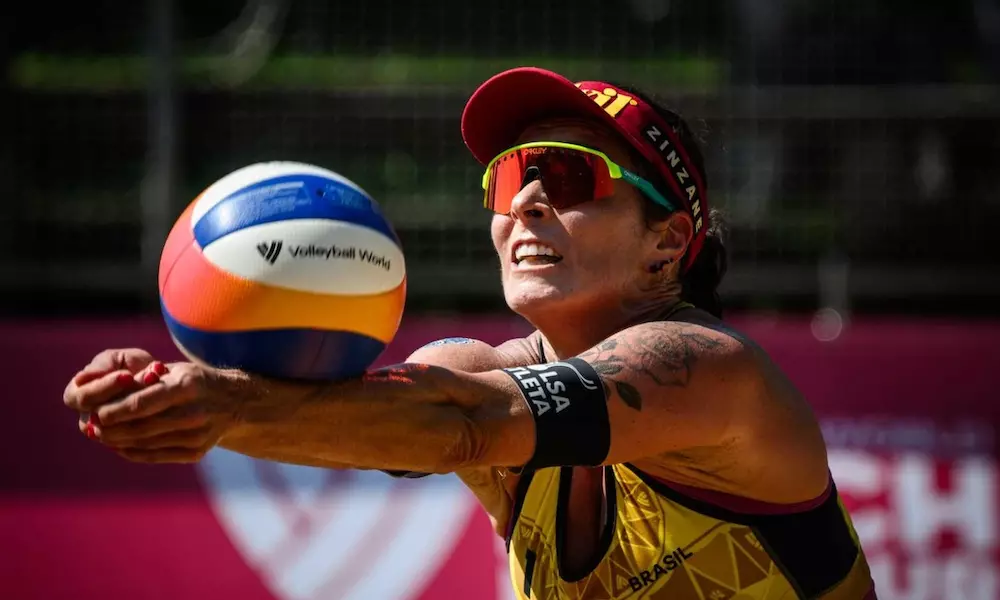 Ágatha e Rebecca challenge de chiang mai vôlei de praia (Foto: Beach Volleyball World)