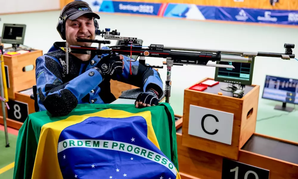 Alexandre Galgani tiro esportivo jogos paralímpicos santiago-2023