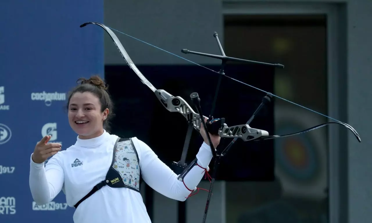 Ana Machado Pan de Santiago 2023 vaga no tiro com arco em Paris 2024 pan ouro prata pan