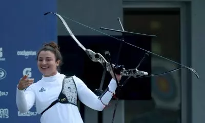 Ana Machado Pan de Santiago 2023 vaga no tiro com arco em Paris 2024 pan ouro prata pan