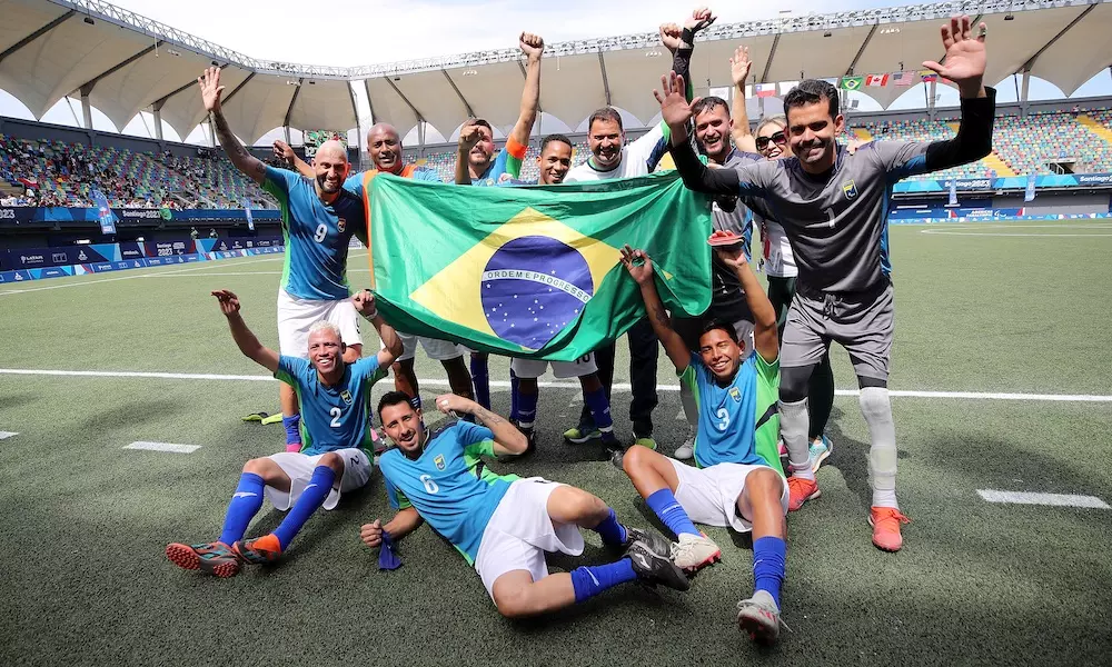 Brasil vitória sobre venezuela futebol pc jogos parapan-americanos de santiago-2023