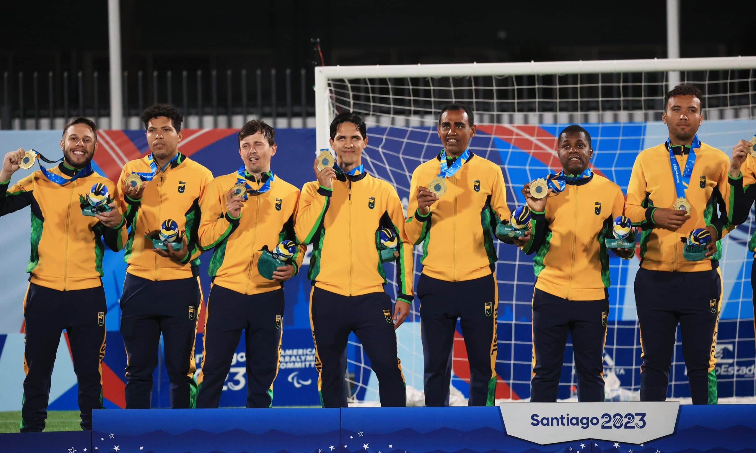 Tabela da Copa do Mundo de futebol de cegos jogos parapan-americanos