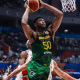 Bruno Caboclo em jogo da Euroliga