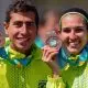 Caio Bonfim Viviane Lyra bronze marcha atlética revezamento misto prata ouro medalha pan santiago 2023