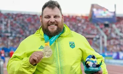 Darlan Romani conquista o bicampeonato do arremesso de peso nos Jogos Pan-Americanos de Santiago-2023 cirurgia