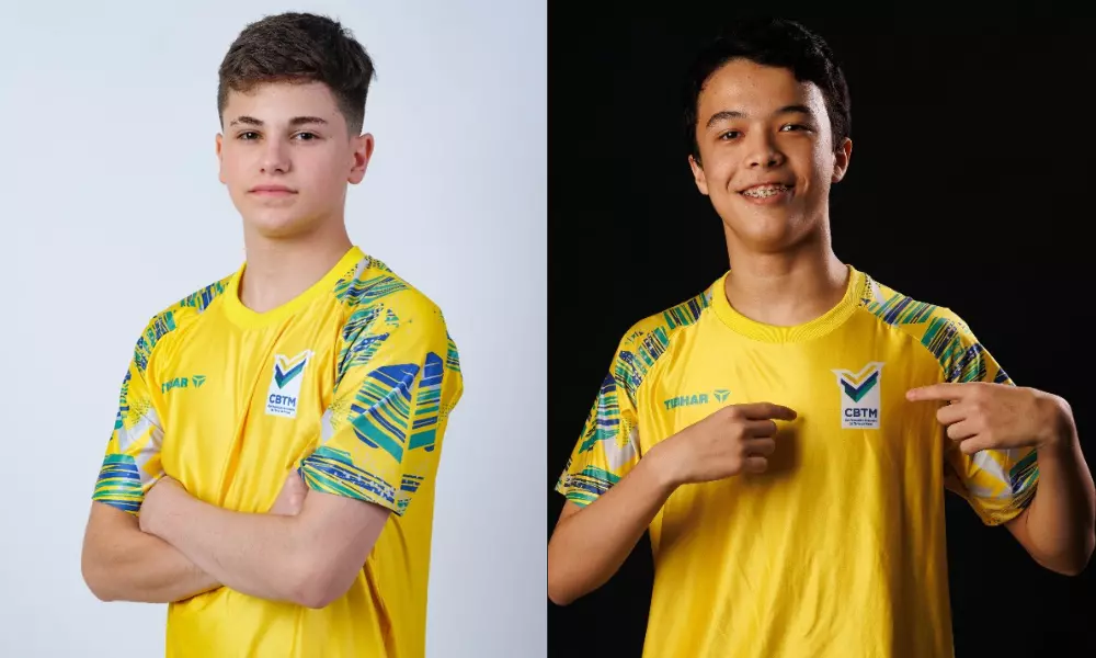Lucas Romanski e Davi Fujii