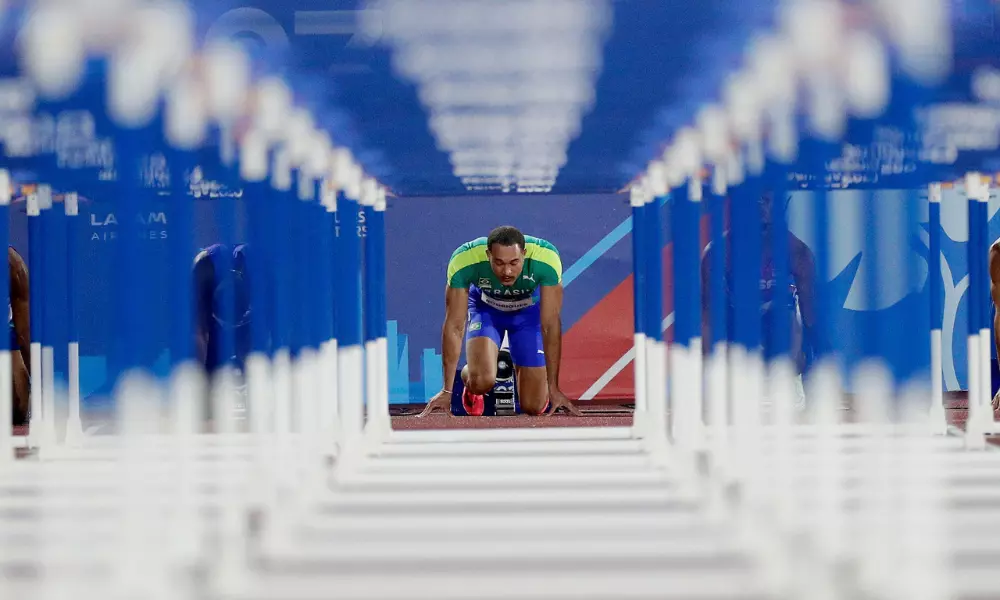 Eduardo Rodrigues nos Jogos Pan-Americanos Santiago-2023