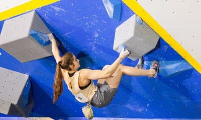 Aline Machado/ABEE Laura Timo conquista o título brasileiro de Boulder pela segunda vez campeonato brasileiro de escalada