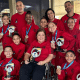 Equipe feminina do flamengo no Brasileiro juvenil de ginástica artística