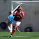 Jogadora do Flamengo comemora gol no Brasileiro Sub-17 de futebol feminino