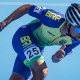 Guilherme Abel Rocha compete na patinação de velocidade nos Jogos Pan-Americanos Santiago-2023
