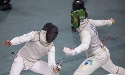 Guilherme Toldo Henrique Marques esgrima jogos pan-americanos santiago 2023 brasil guilherme toldo florete masculino sabre feminino pan