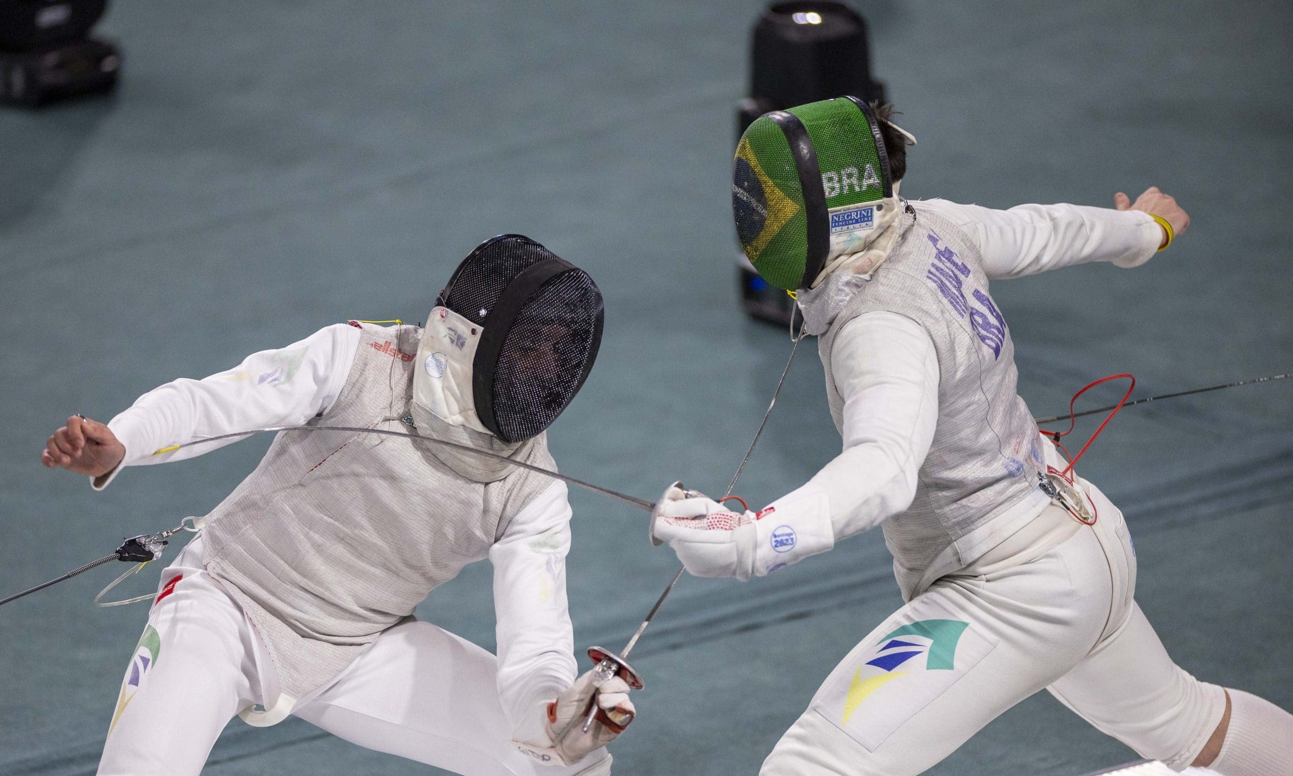 Guilherme Toldo Henrique Marques esgrima jogos pan-americanos santiago 2023 brasil guilherme toldo florete masculino sabre feminino pan