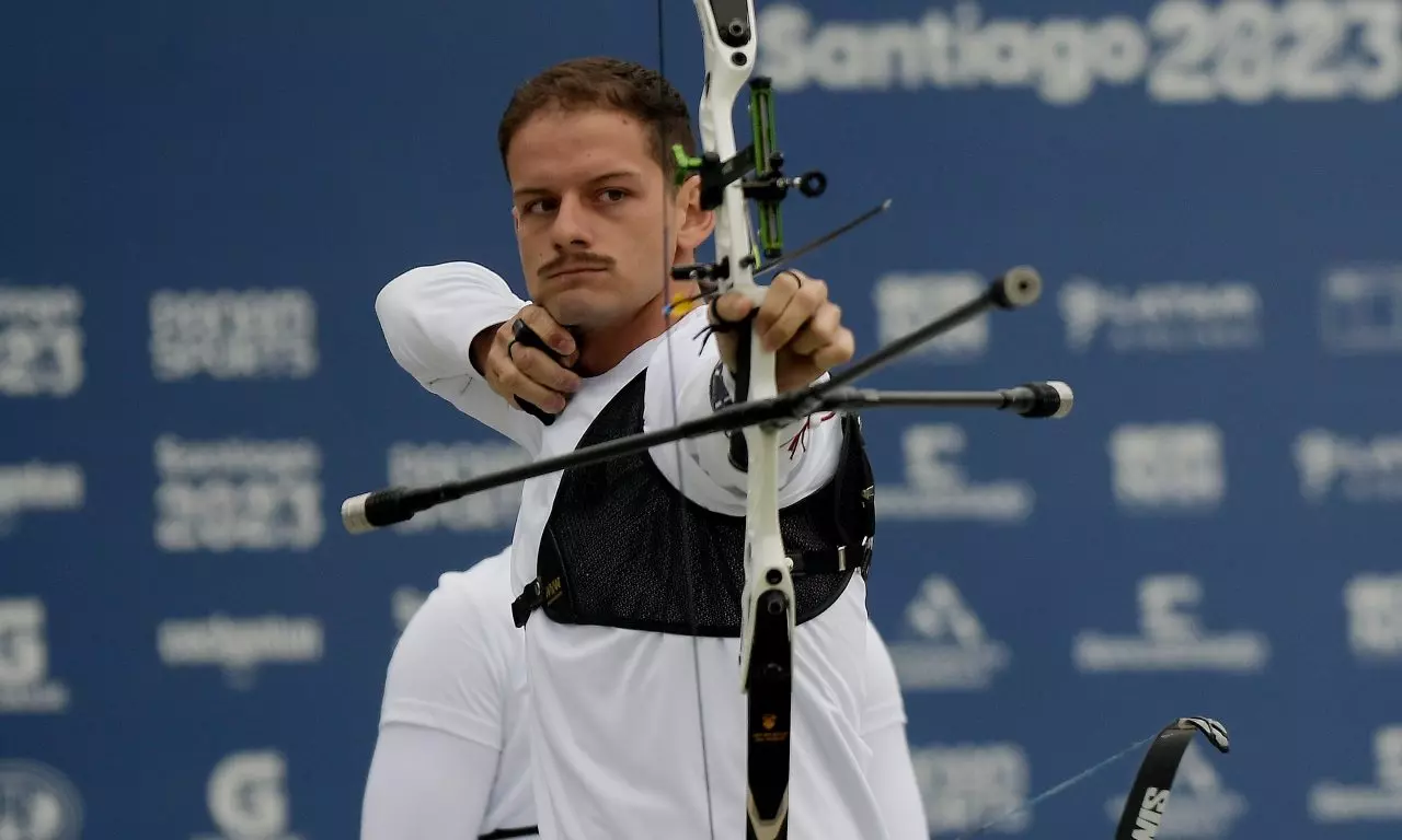 tiro com arco equipes mistas duplas mistas ouro prata medalha marcus d'almeida ana clara machado ana machado santiago 2023 Pan jogos Pan Americanos