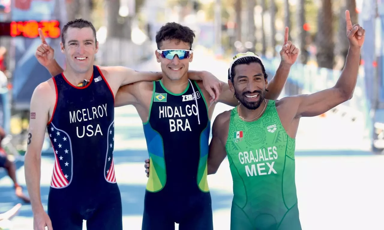 Miguel Hidalgo triatlo ouro medalha de ouro pan jogos pan-americanos santiago 2023