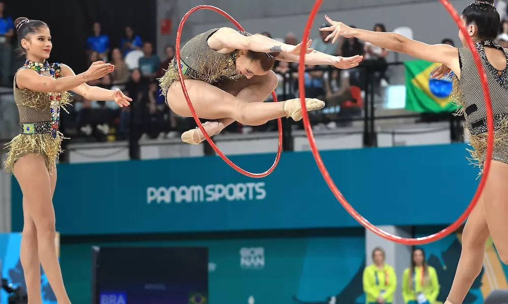 Nicole Pircio Ginástica Ritmica jogos pan-americanos Santiago