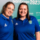 Stephanie Martins e Roberta Rodrigues nos Jogos Pan-Americanos Santiago-2023 boliche