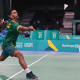 Ygor Coelho no El Salvador International de badminton