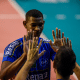 Adriano Vôlei Renata Superliga Masculina de vôlei contra Blumenau