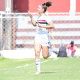 Carol Gill após marcar pelo São Paulo na Copinha Feminina de futebol
