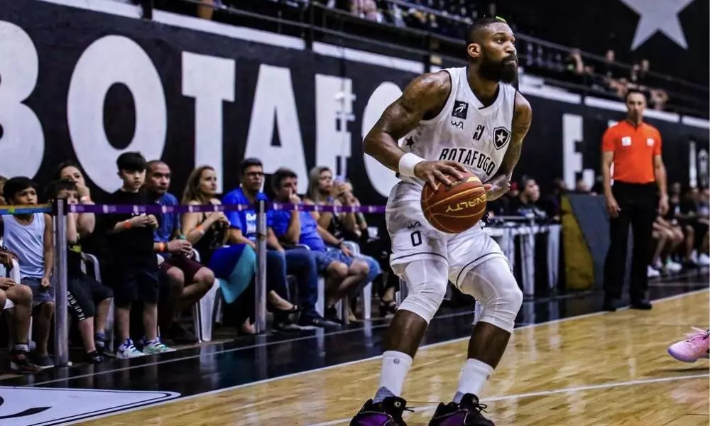 Botafogo x Pinheiros, pelo NBB (Foto: Wallace Lima)