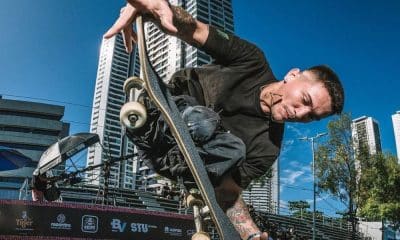 Brasileiro Felipe Nunes, skatista paralímpico (Pablo Vaz/CBSk)