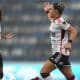Pri Crivelari comemorando um gol na vitória do Flamengo pela Brasil Ladies Cup (Paula Reis/CRF)