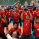 Equipe do Paulistano comemorando o título do Brasileiro de vôlei sentado (Divulgação/CBVD)