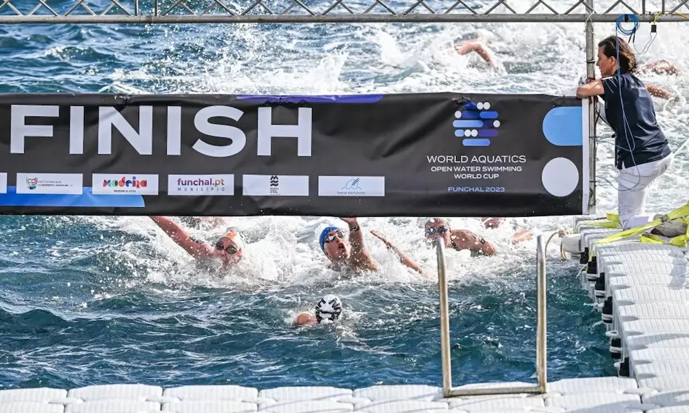Copa do Mundo de Funchal águas abertas viviane jungblut cibelle jungblut Bernardo Gavioli, Matheus Melecchi